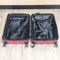 Beverly Hills Polo Club Red Suitcase Combination Lock Spinner