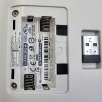 Microsoft Arc Wireless Keyboard Black Model 1392 with Dongle