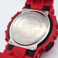 Casio G-Shock GA-100B-4ADR Analog Digital Resin Strap Mens Red Watch 200m WR