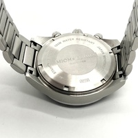 Michael Hill 9770 Mens Stainless Steel Chronograph Watch Black Dial