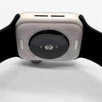 Apple Watch SE 2nd Gen 40mm Wi-Fi Starlight Aluminum Case Midnight Sport Band