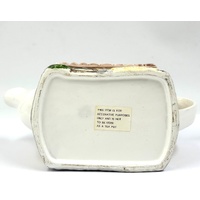 Cottage Style Sweet Home Novelty Teapot Ceramic Decorative Collectible