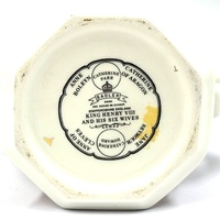 Sadler King Henry VIII and His Six Wives Vintage Ceramic Teapot England
