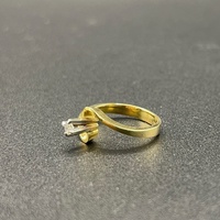 Ladies 18ct Yellow Gold Diamond Ring