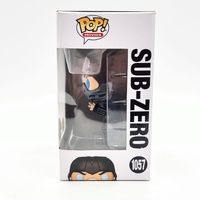 Funko Pop Sub-Zero 1057 Mortal Kombat Glow Special Edition Vinyl Figure