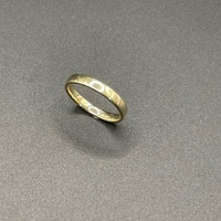 Unisex 10ct Yellow Gold Plain Wedding Band Ring