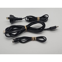 Sony PlayStation 5 Slim Disc Edition 1TB Console White with Controller Cables