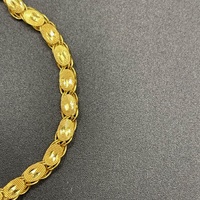Ladies 21ct Yellow Gold Fancy Link Bracelet