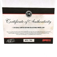 1:18 Biante Holden VF Commodore V8 Supercar 2015 ANZAC Appeal 675 of 702