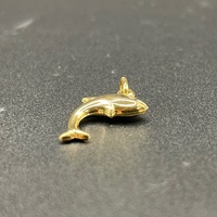 Ladies 9ct Yellow Gold Dolphine Pendant