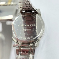 London Fog Camden 40mm Womens Watch LF024TTYG Gold Silver Bracelet