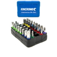 Kincrome 33 Piece Mechanics Security Bit Set and Bit Holder with Case