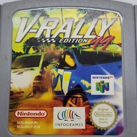 Nintendo 64 N64 V-Rally 99 Edition PAL Version Game Cartridge