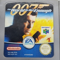 007 The World Is Not Enough Nintendo 64 N64 Game Cartridge PAL Version