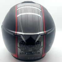 Bell SRT Modular Helmet Hartluck Jamo Black Red Flip Up Size M