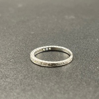 Ladies 18ct White Gold Natural Diamond Enhancer Ring