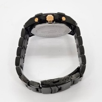 Chisel Alex 5829269 Mens Chronograph Black Stainless Steel Watch 100m WR