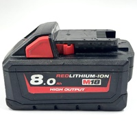 MILWAUKEE M18 REDLITHIUM-ION 18V 8.0Ah XC Battery Pack Cordless Power Tool Battery