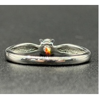 Ladies 10ct White Gold Diamond Engagement Ring