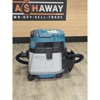 Makita DVC157L 18VX2 AWS Cordless Brushless Dust Extraction Vacuum Skin Only