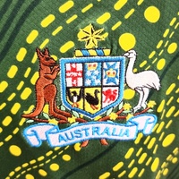 Canterbury Australian Kangaroos 2019 Rugby League World Cup 9s Pro Jersey 2XL