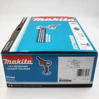 Makita DPV300Z 18V Brushless Sander Polisher (Skin Only) – Cordless Variable Speed Detailing Tool