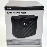 Anko Portable HD Movie Projector - 720p Resolution, Supports HDMI, USB, & Micro SD, Perfect for Indoor & Outdoor Movie Nights