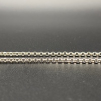 Ladies 925 Sterling Silver Belcher Link Necklace
