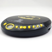 Funtastic DC Batman Portable CD Player Anti-Skip Discman No AC Adapter