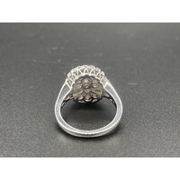 Ladies 14ct White Gold Diamond Ring (Pre-Owned)