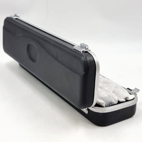 Huxley AFC-0125-F Student Flute with Hard Case - Silver Plated Concert Flute