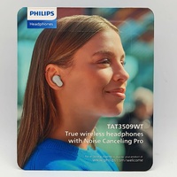 Philips 3000 Series TAT3509WT Wireless ANC Headphones 24H Bluetooth White