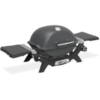 Weber Baby Q Premium 1200N BBQ LPG Midnight Black Compact Portable Grill