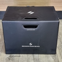 Scorpion EXO-R1 Evo Onyx Air Solid Black Motorbike Helmet Size 2XL