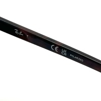 Ray-Ban RB3016F Clubmaster Classic Red Havana Green Lenses Sunglasses