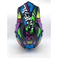 O'Neal Limited Edition 2SRS Glitch Multi Motocross MX Helmet Size M