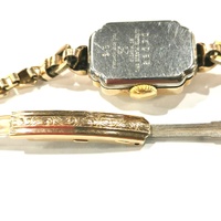 Cyma Vintage Ladies Watch 9ct Rolled Gold Handley Manual Wind