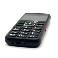 Simply Big B1000 4G SOS Senior Flip Mobile Phone Black Big Buttons Easy to Use