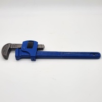 Record 14 Inch Heavy Duty Straight Pipe Wrench Forged Steel Cast Iron