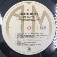 Joe Cocker – Cocker Happy Vinyl Record LP Original Pressing Classic Rock Blues Album