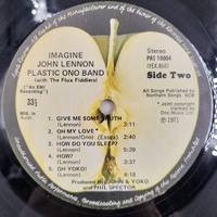 John Lennon Imagine 1971 Vinyl LP – Apple Records Original Pressing w/ Postcard Classic Rock Album