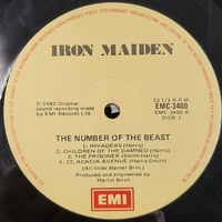 The Number of the Beast – 1982 Australian Pressing Vinyl LP by Iron Maiden | Original Heavy Metal Record | Collectible Classic