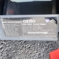 Ozito PED-3005 25.4cc 1HP 2 Stroke Lawn Edger 225mm Blade