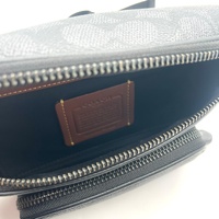 Coach Beck Belt Bag in Signature Canvas CK968 CHR Charcoal Black