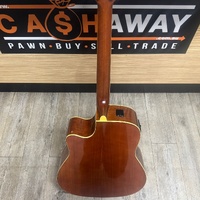 Yamaha FGX720SC 6 String Solid Top Acoustic Electric Guitar with Hard Case