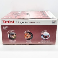 Tefal Ingenio Simply Cook 9pc Cookware Set Non-Stick Induction