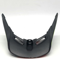 Fox Racing Neon V4 Motocross Riding Helmet with Spare Visor