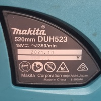 Makita DUH523 520mm 18V LXT Cordless Hedge Trimmer Skin Only