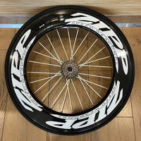 ZIPP 808 Speed Weaponry 700C Full Carbon Fibre Road Bike Wheelset Aero Racing Wheels