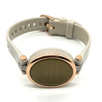 Garmin Lily Sport Edition Smartwatch in Rose Gold with Light Sand Silicone Band
